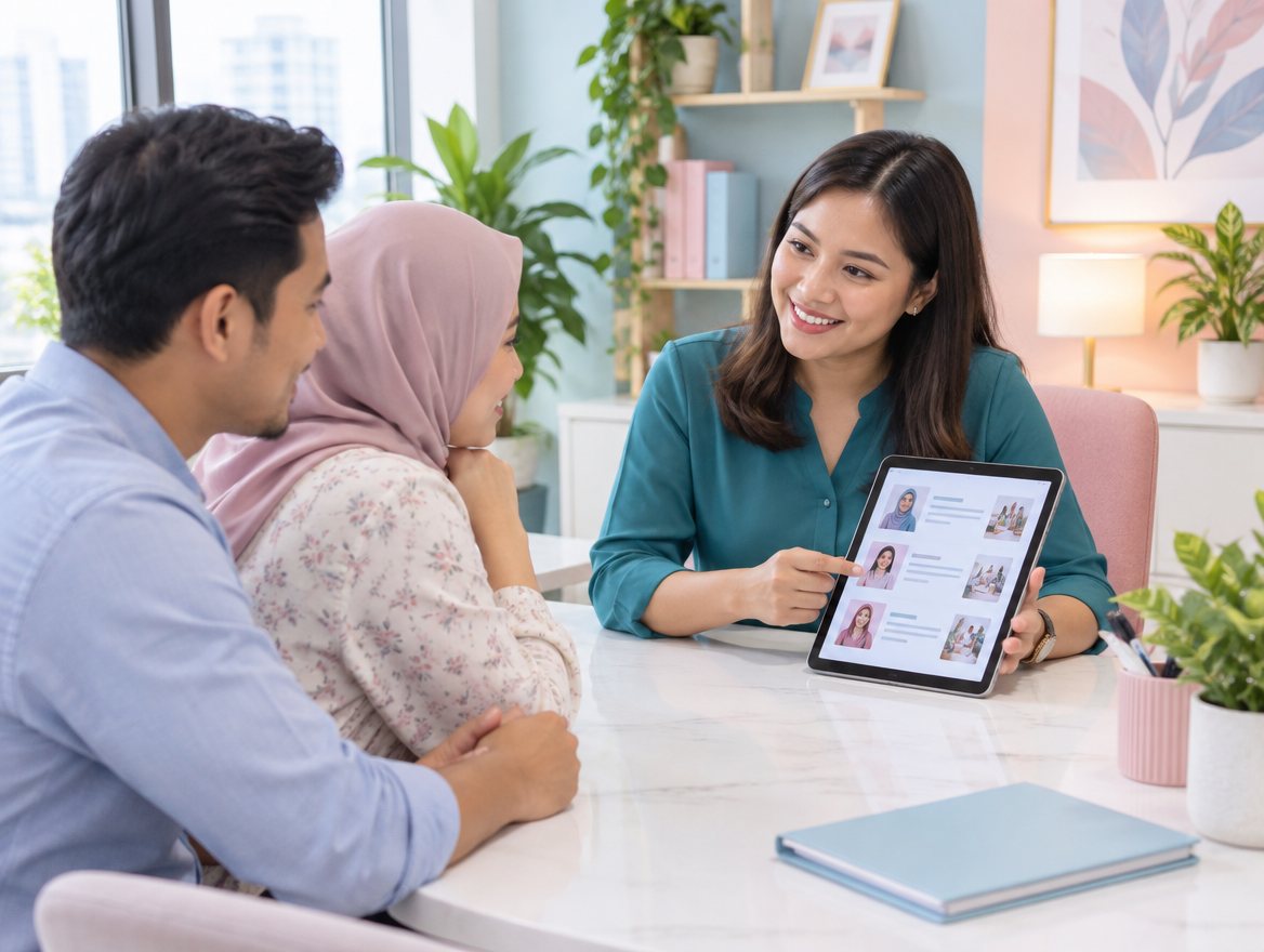 Smart Recruit consultant with a family