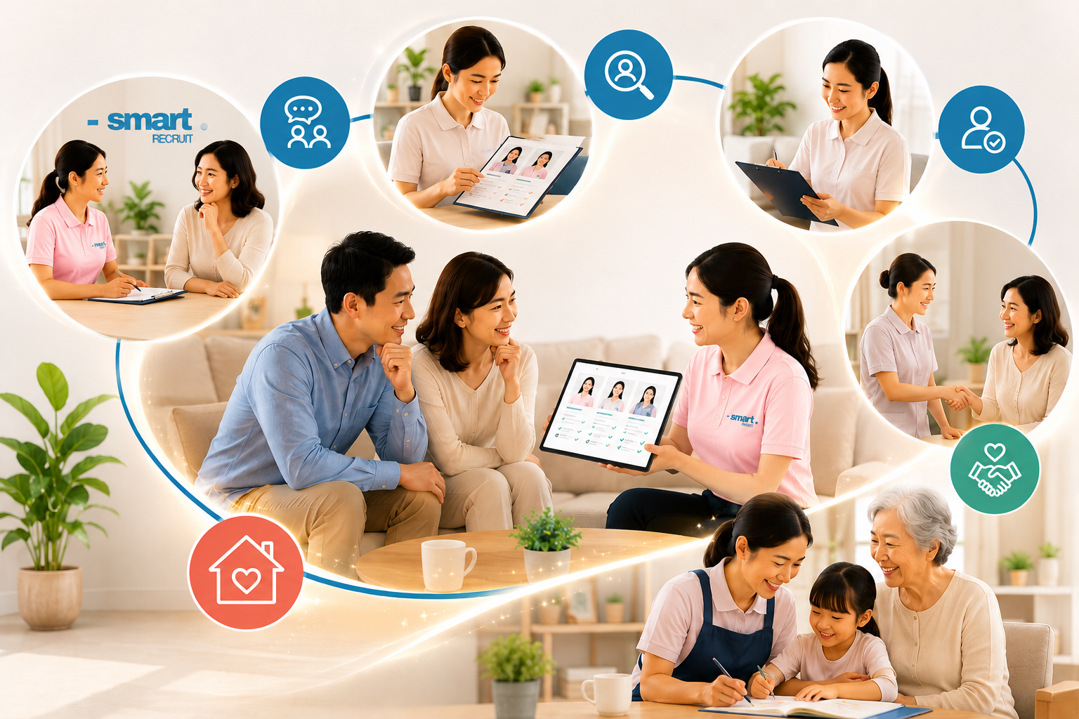 smart recruit maid selection for filipino and indonesia